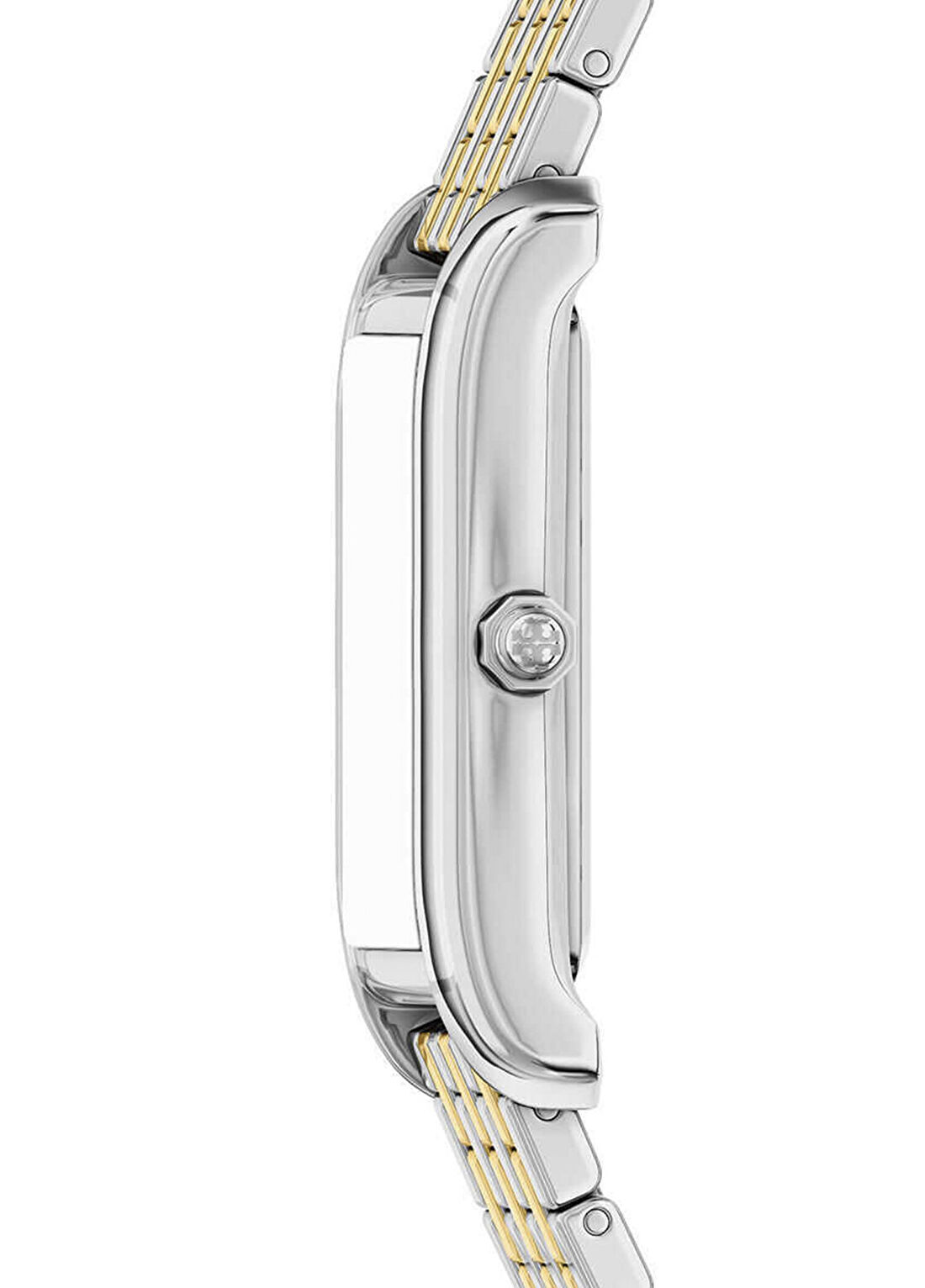 Tory Burch TBW1160 Altın Rengi Metalik Gri Çelik Kadın Kol Saati görsel 2