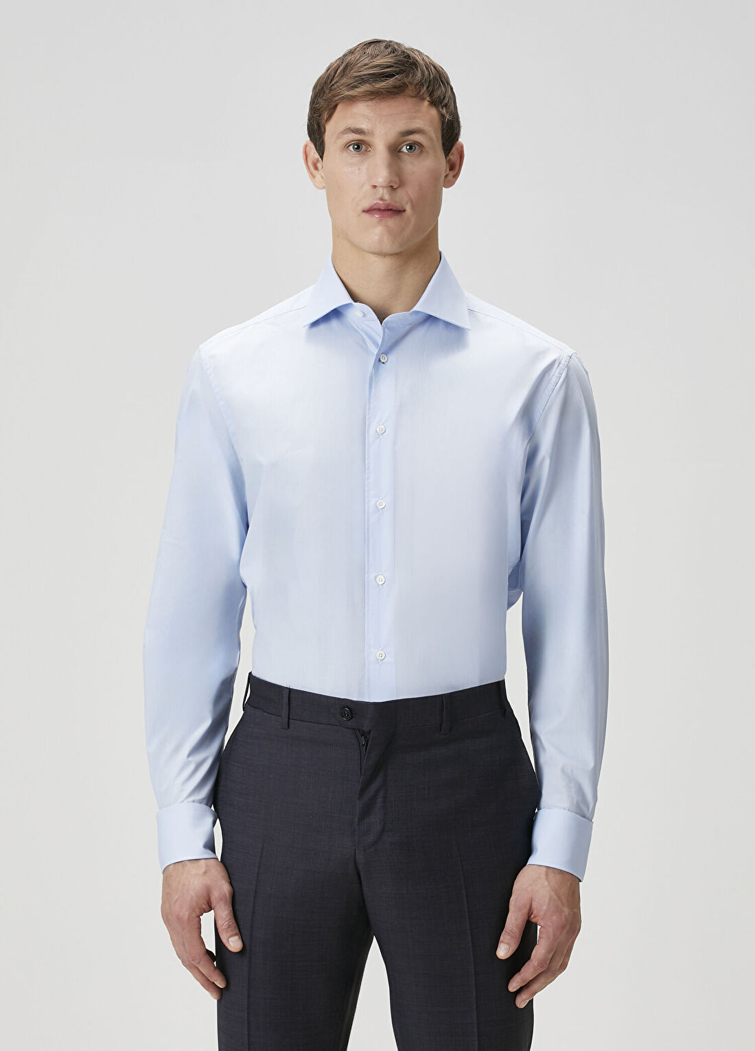 Corneliani Açık Mavi Gömlek
