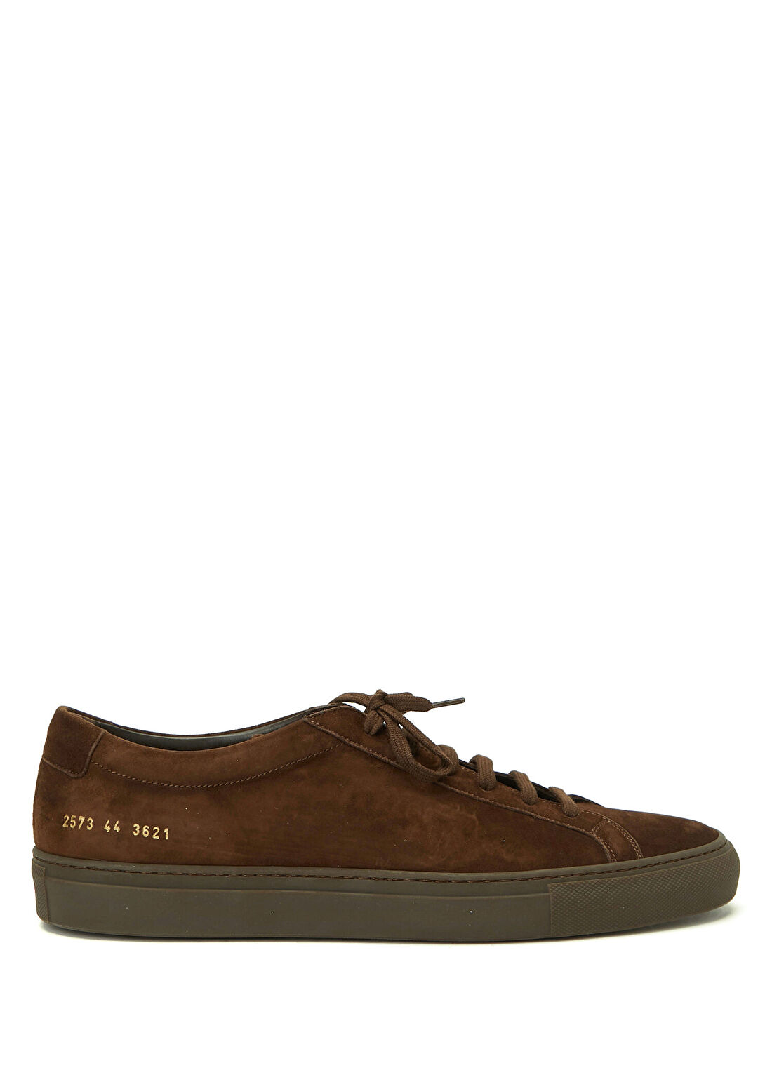 Common Projects Kahverengi Erkek Deri Sneaker