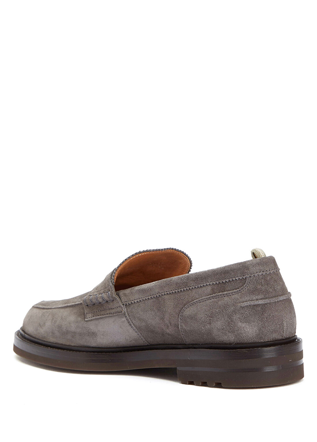 Officine Creative Sax Gri Erkek Süet Loafer görsel 3