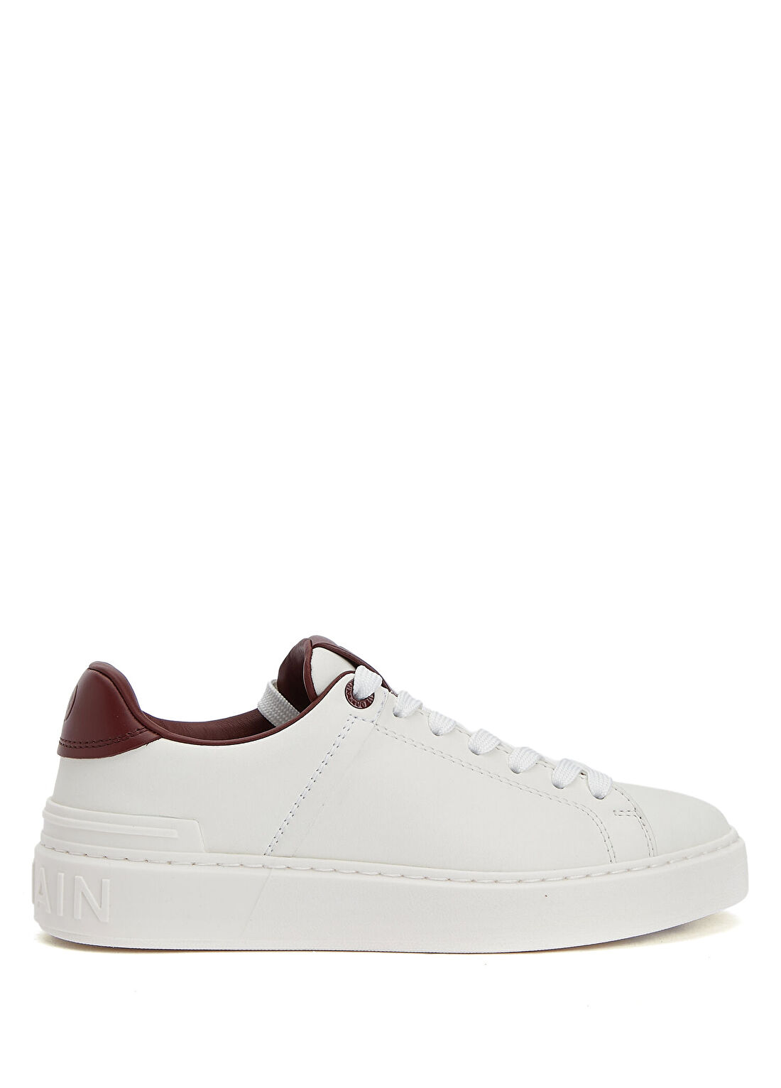 Balmain B-Court Beyaz Kadın Deri Sneaker