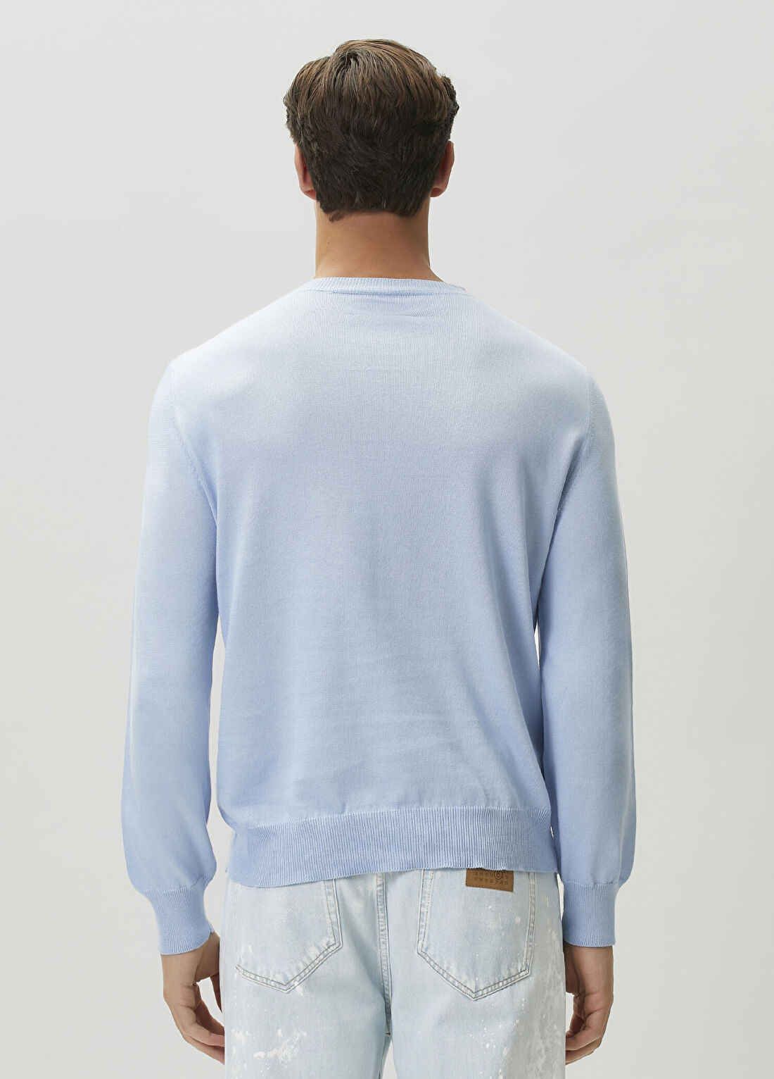 MM6 Maison Margiela Mavi Triko görsel 4
