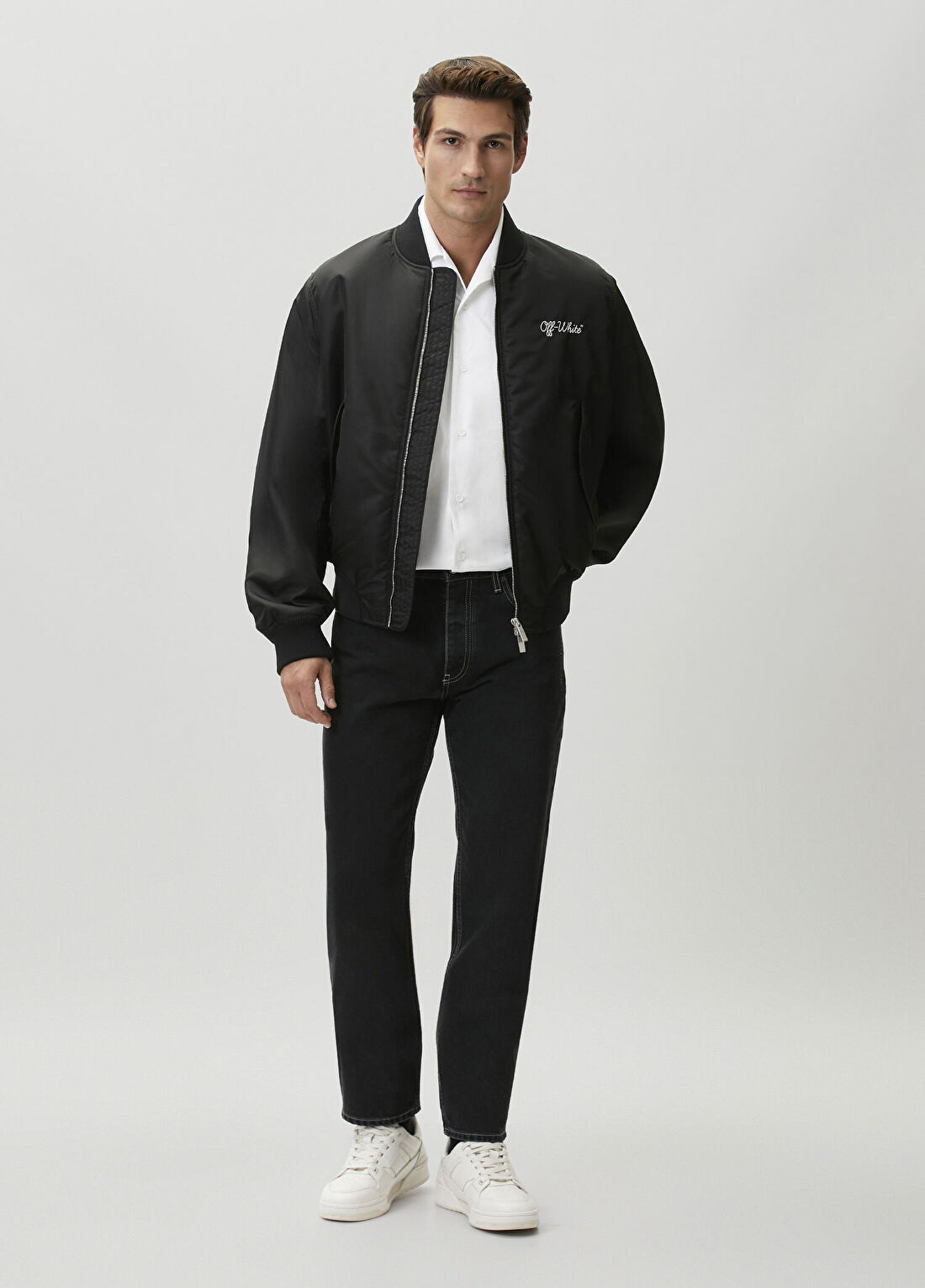 Off-White Beyaz Ceket görsel 2