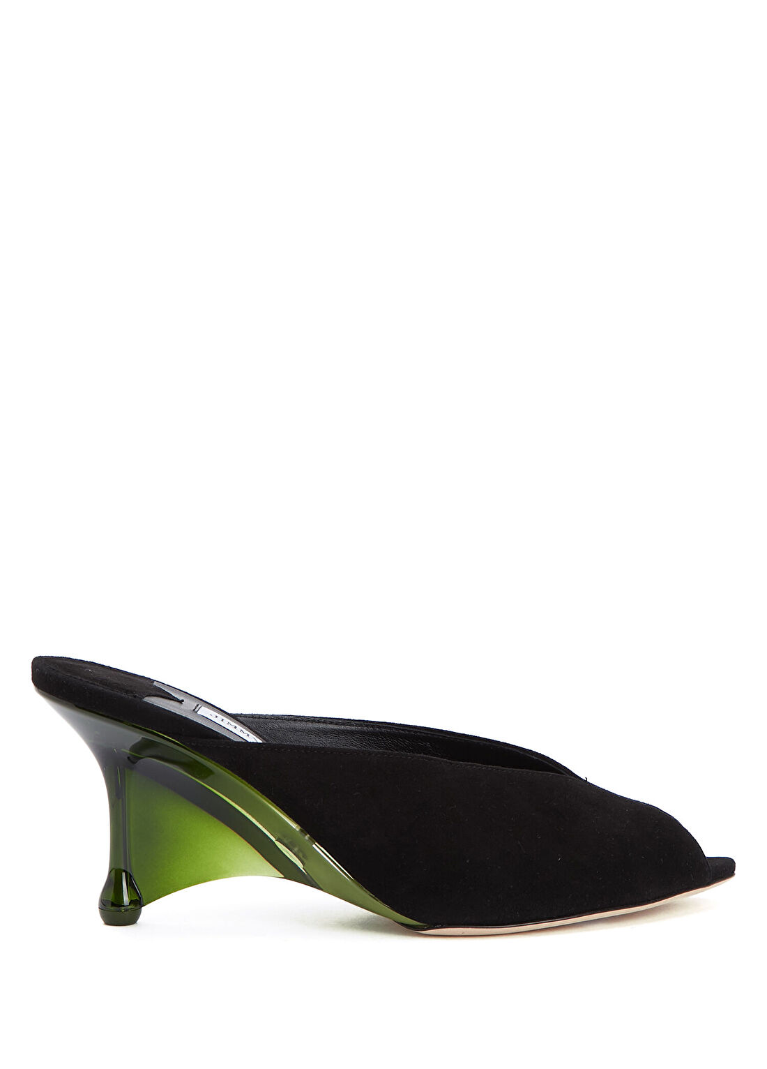 Jimmy Choo Glace Siyah Kadın Süet Terlik