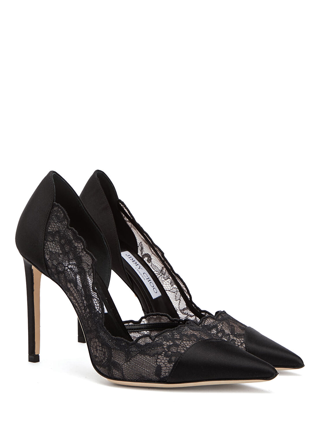 Jimmy Choo Brigitte Siyah Stiletto görsel 2