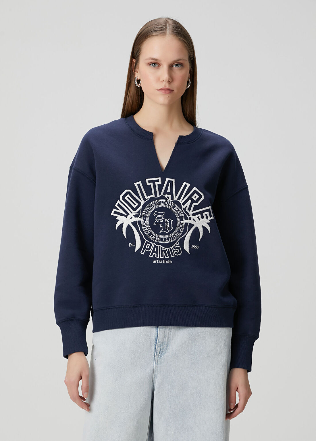 Zadig&Voltaire Olive Lacivert Sweatshirt