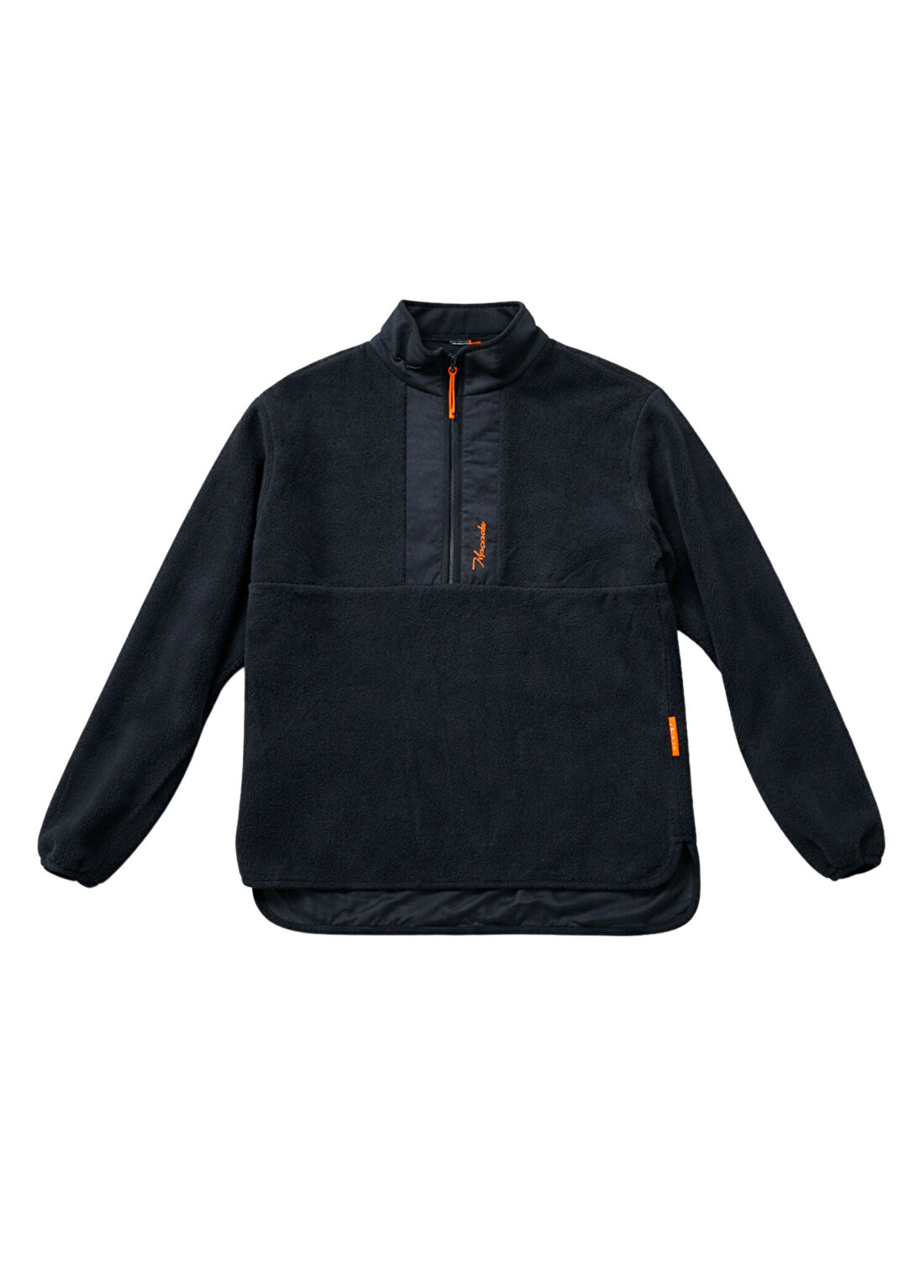 Macade Golf Performans Siyah Erkek Polar Sweatshirt JA20220101
