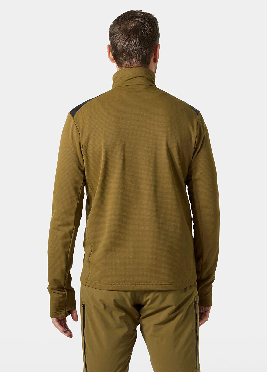Helly Hansen Versalite Hybrid Fleece Sepia Erkek Polar görsel 3