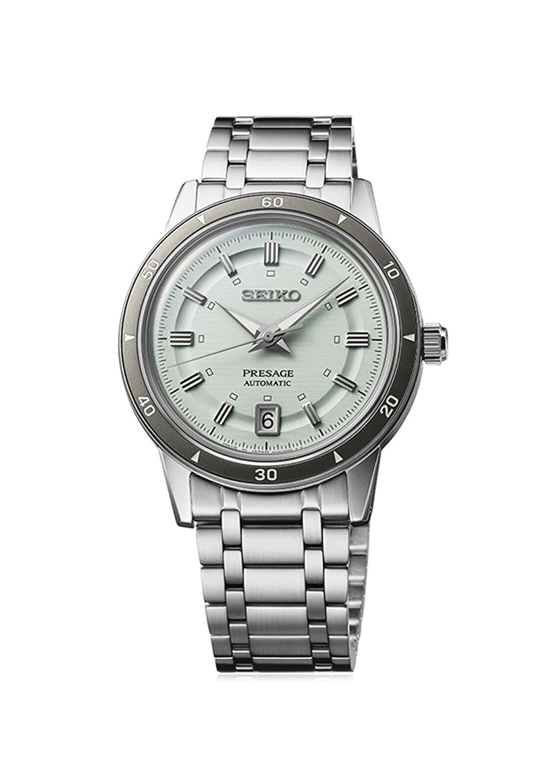 Seiko SEIRPL71J Metalik Gri Çelik Erkek Kol Saati