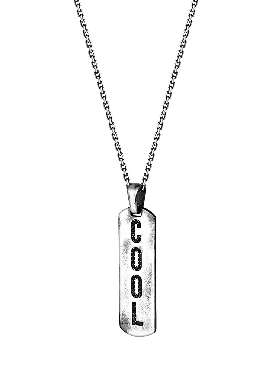 Kayra Khan Cool Erkek Gümüş Kolye