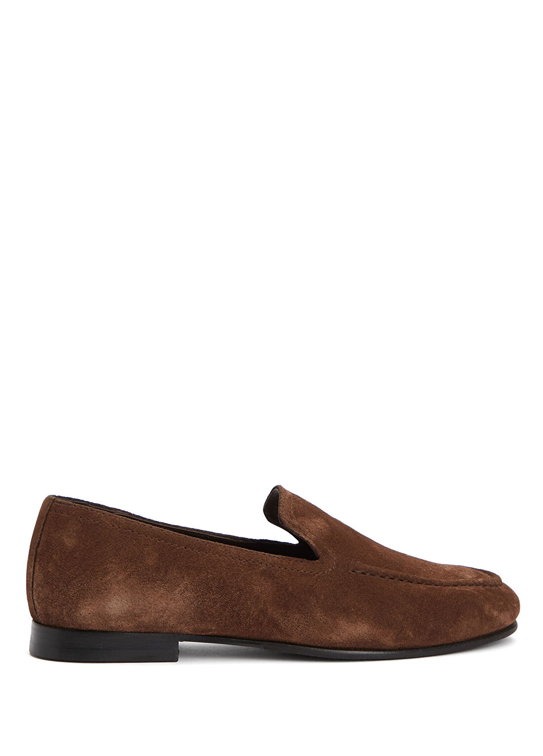Beymen Collection Kahverengi İnce Taban Kadın Süet Loafer