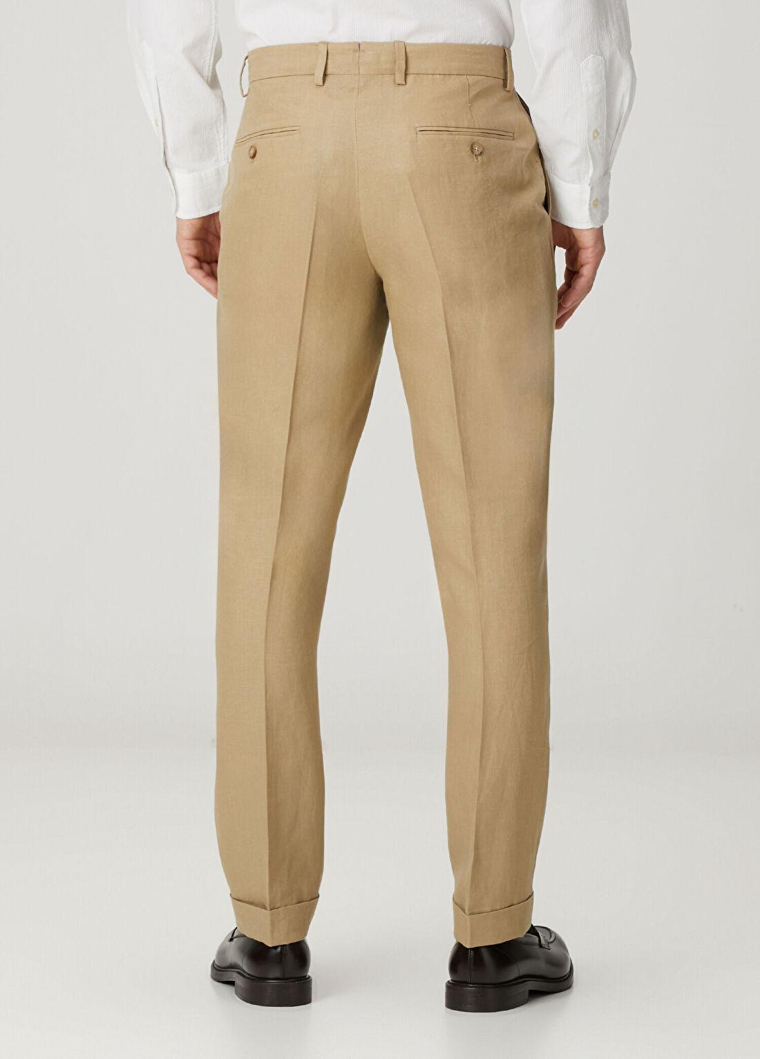 Polo Ralph Lauren Bej Keten Pantolon görsel 3