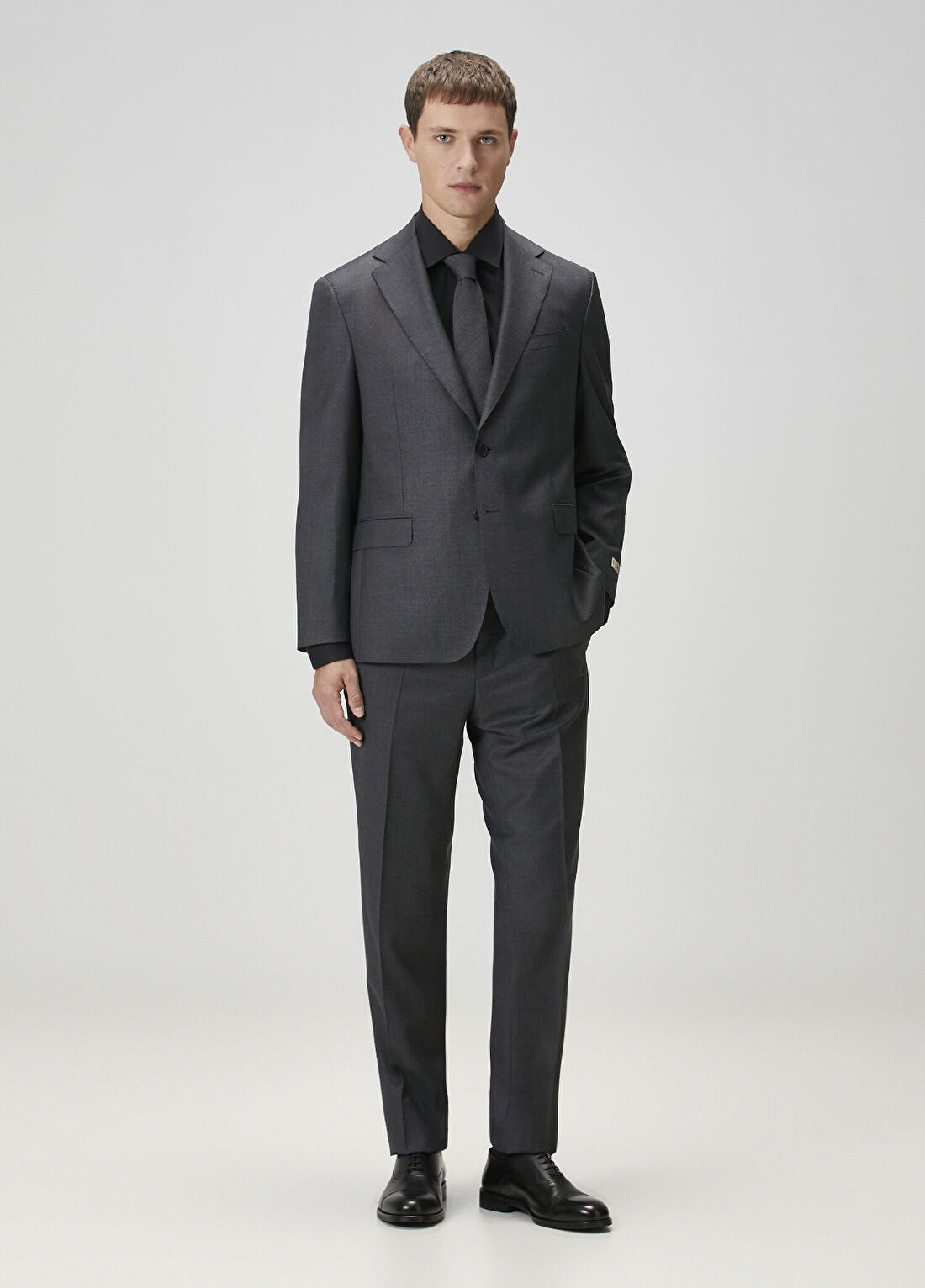Beymen Collection Drop 4 Gri Yün Takım Elbise