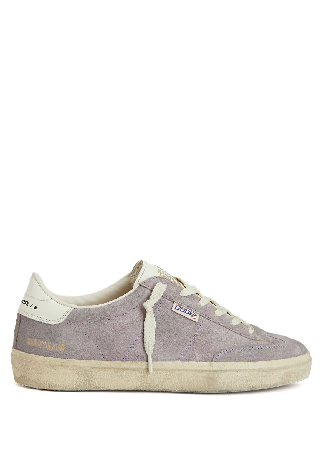 Golden Goose Soul Star Mor Kadın Deri Sneaker