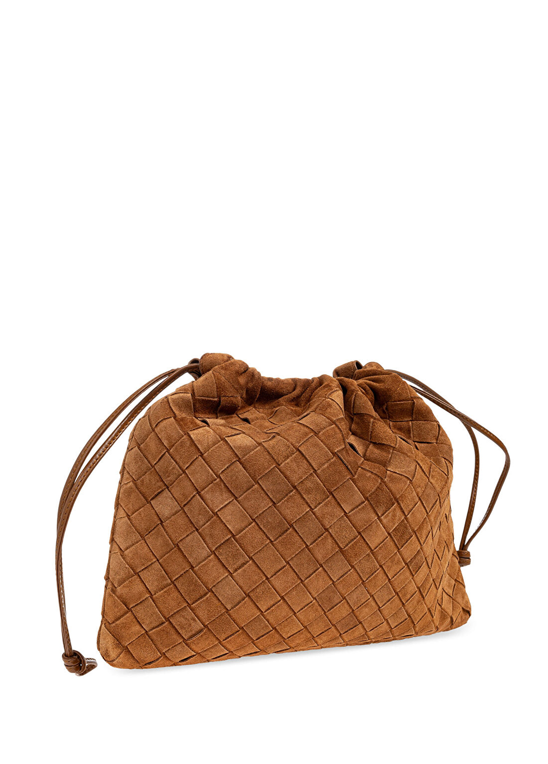 Bottega Veneta Taba Örgü Dokulu Kadın Deri Çanta görsel 3