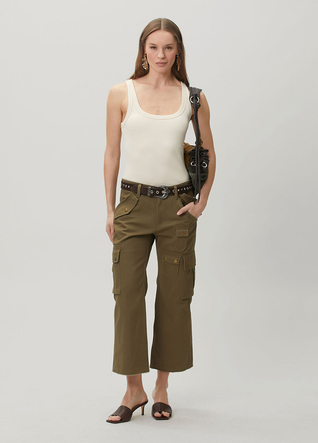 Isabel Marant Josine Haki Pantolon