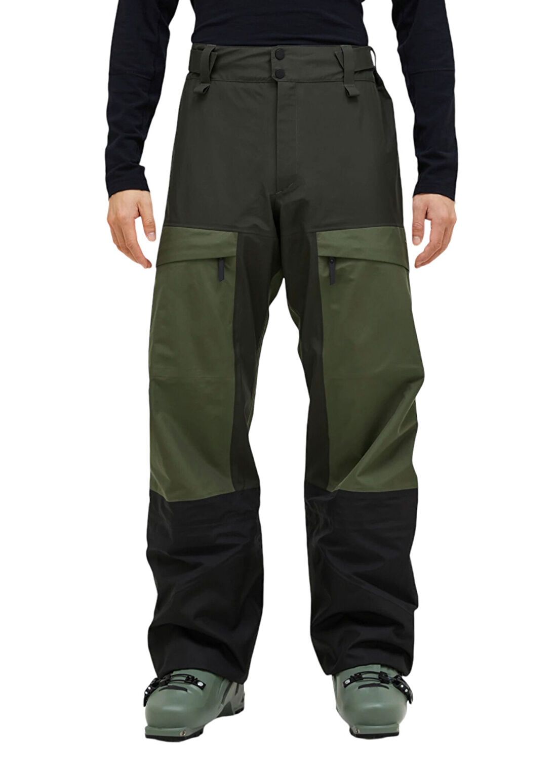 Peak Performance Gravity Gore-tex 3l Yeşil Erkek Kayak Pantolonu