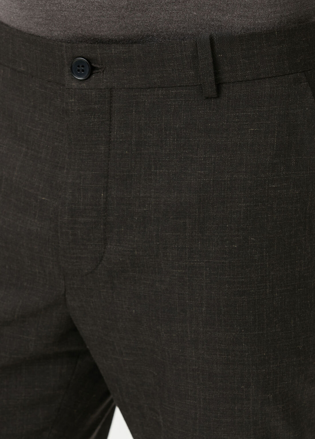 Beymen Collection Drop 7 Kahverengi Yün Pantolon görsel 4