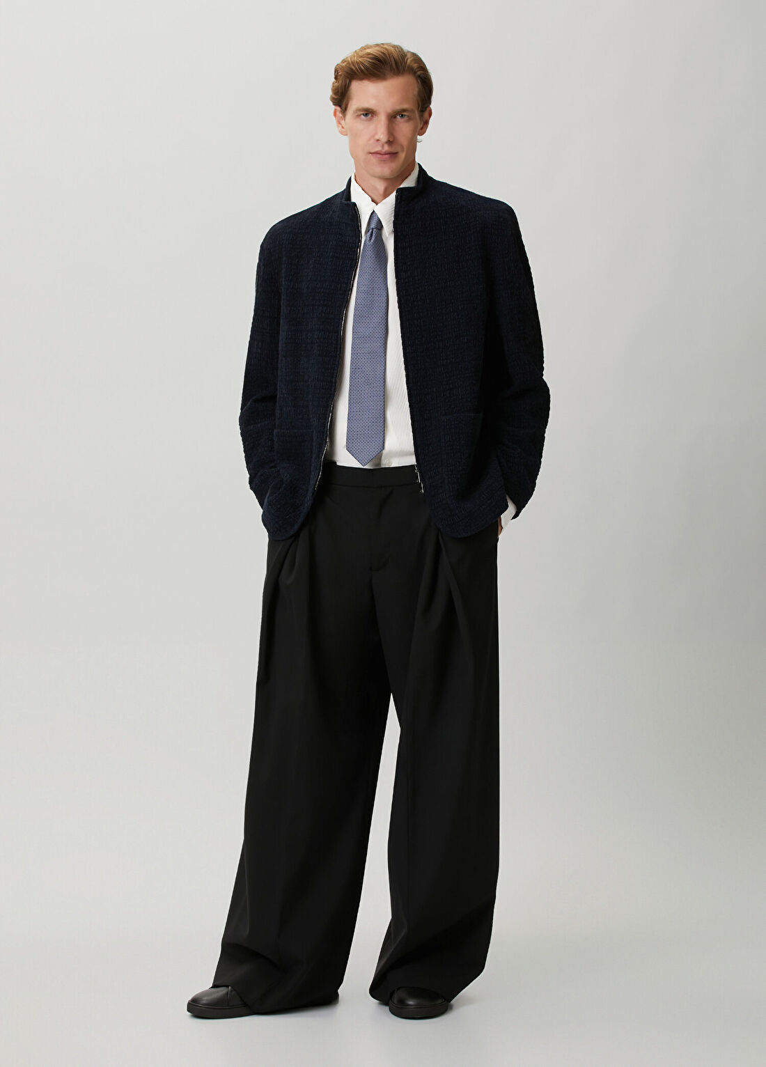 Giorgio Armani Beyaz Desenli Gömlek