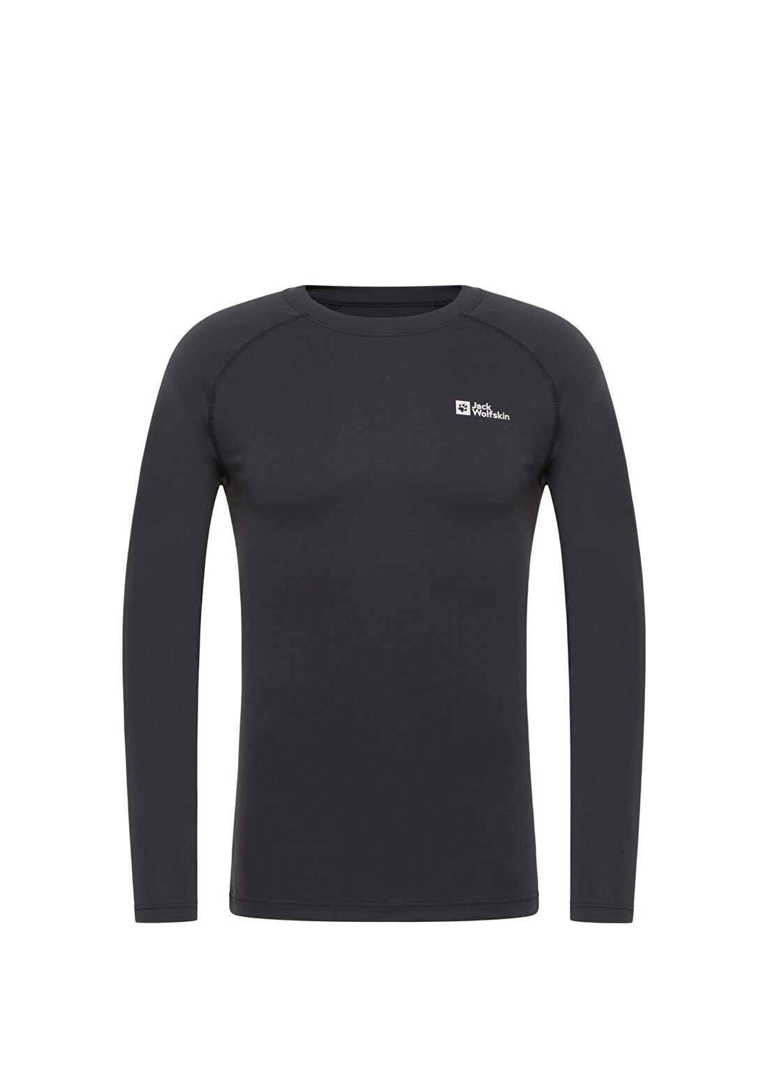 Jack Wolfskin Infinite Light Ls Siyah Erkek Üst İçlik görsel 3