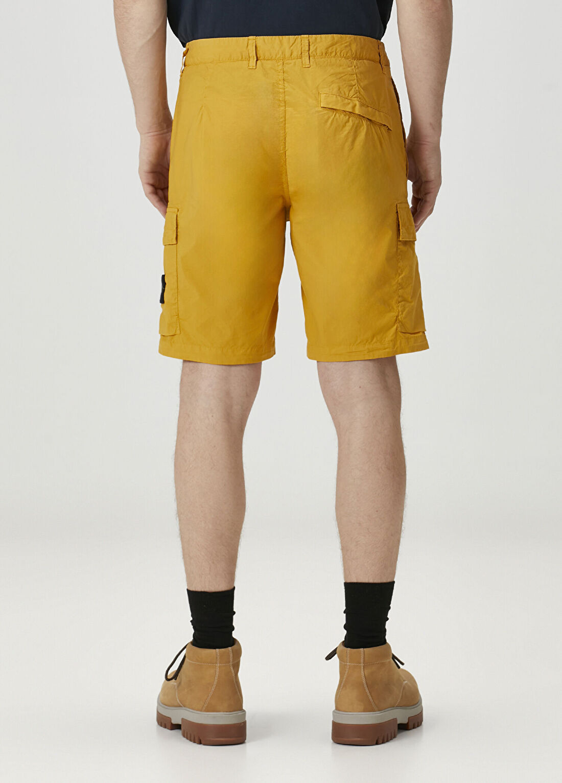 Stone Island Sarı Stretch Bermuda görsel 3