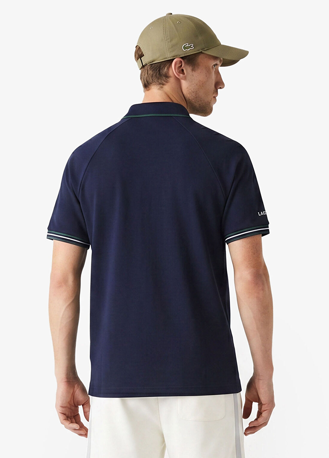 Lacoste Lacivert Polo Yaka Regular Fit Kısa Kollu Erkek T-shirt görsel 2
