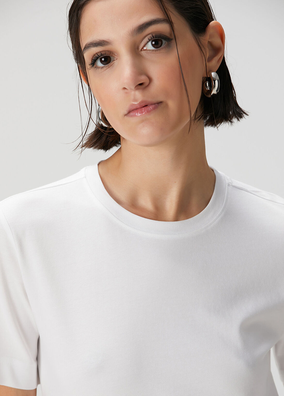 Academia Beyaz T-shirt görsel 2