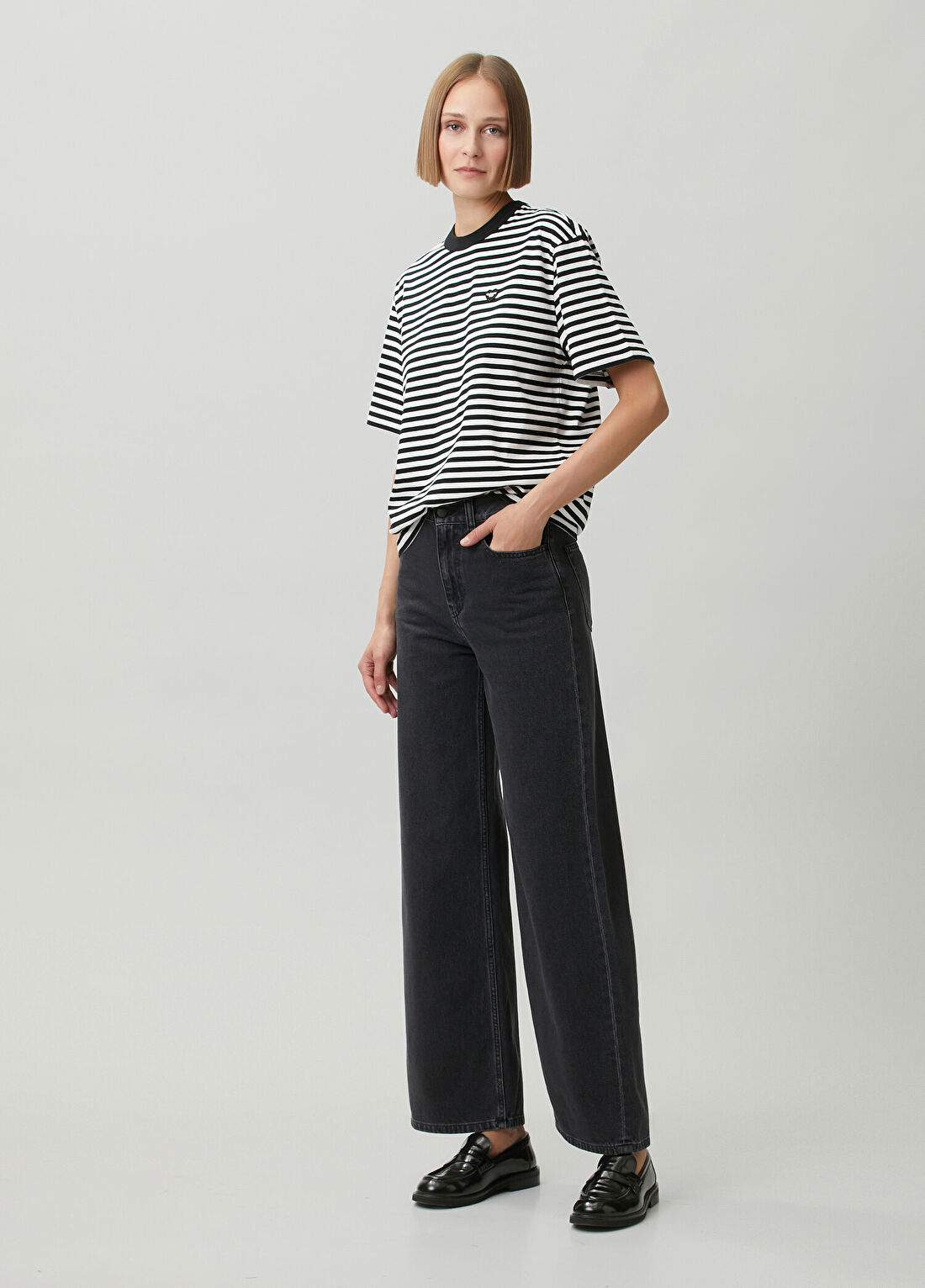 Carhartt WIP Jane Siyah Jean Pantolon