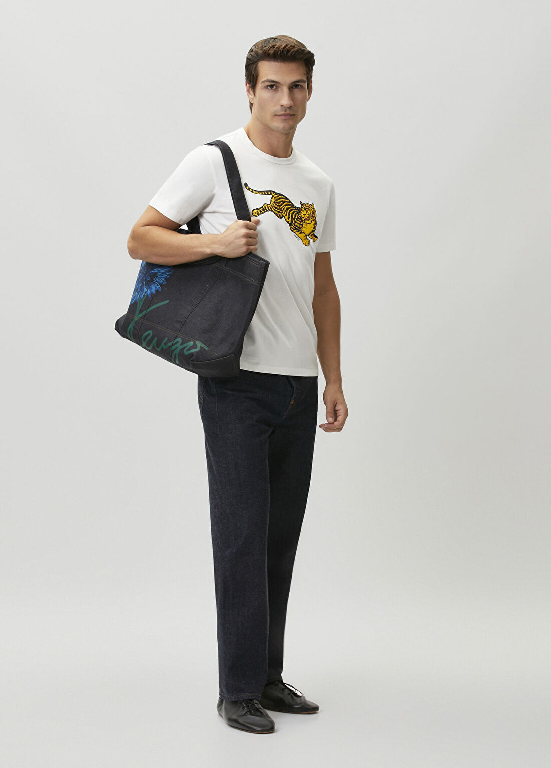 Kenzo Kırık Beyaz T-shirt görsel 2