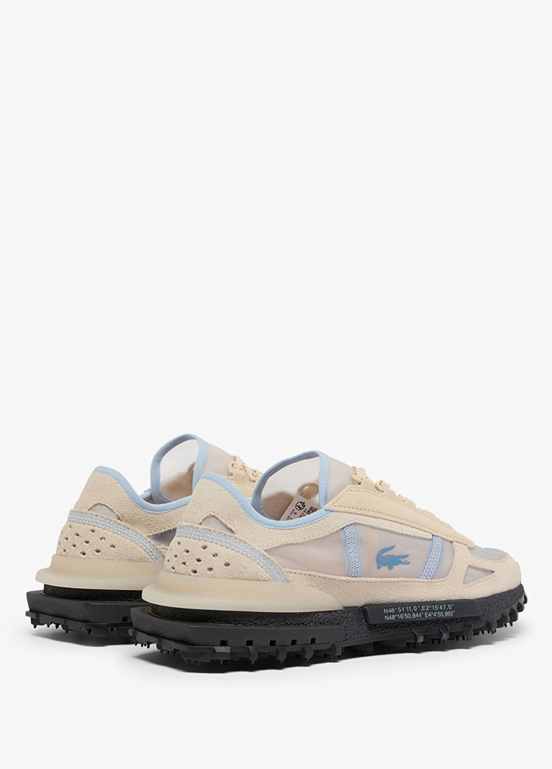 Lacoste Elite Active Kadın Bej Sneaker görsel 3
