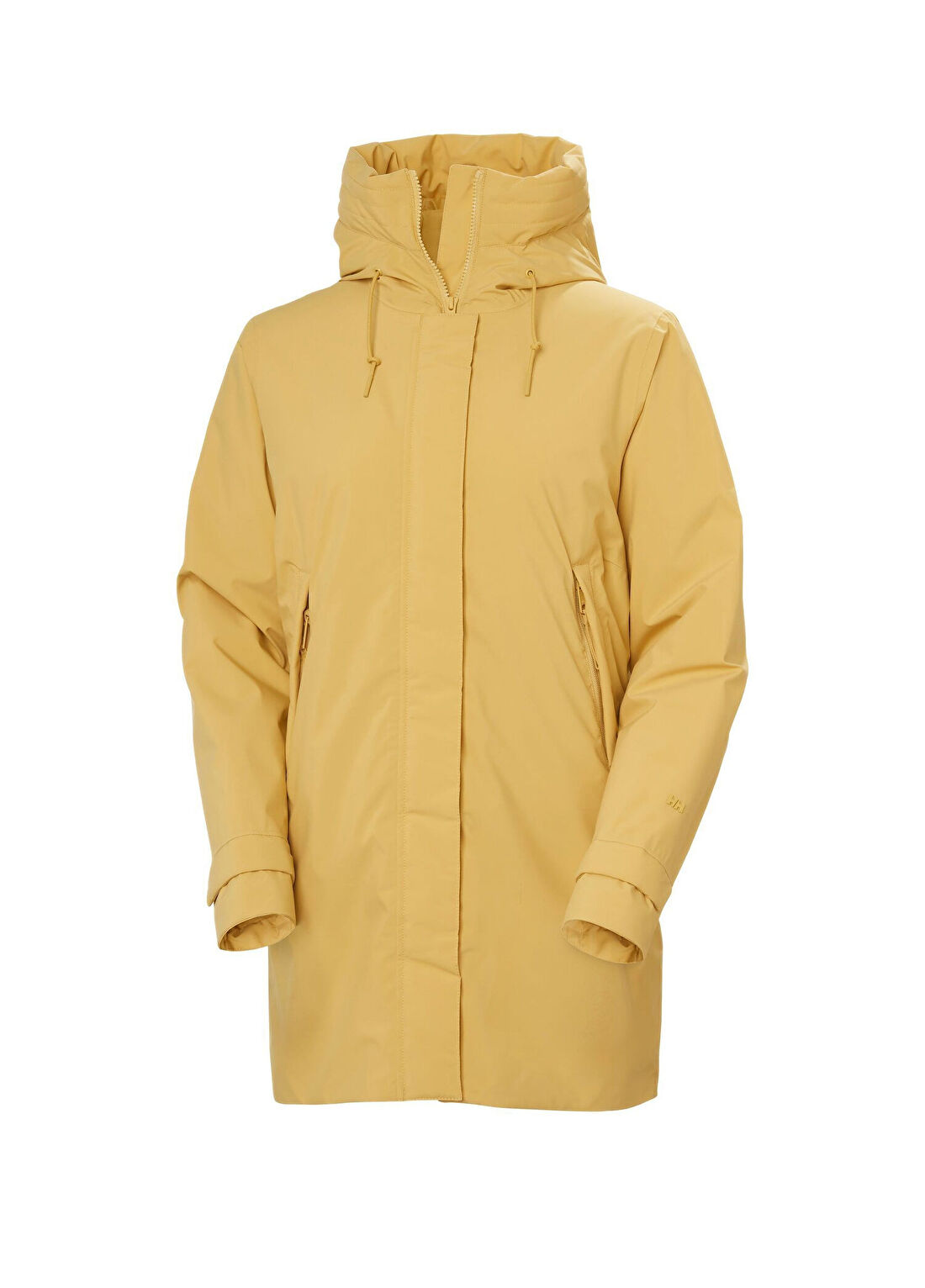 Helly Hansen W Vıctorıa Ins Mıd Sand Kapüşonlu Kadın Yağmurluk Mont