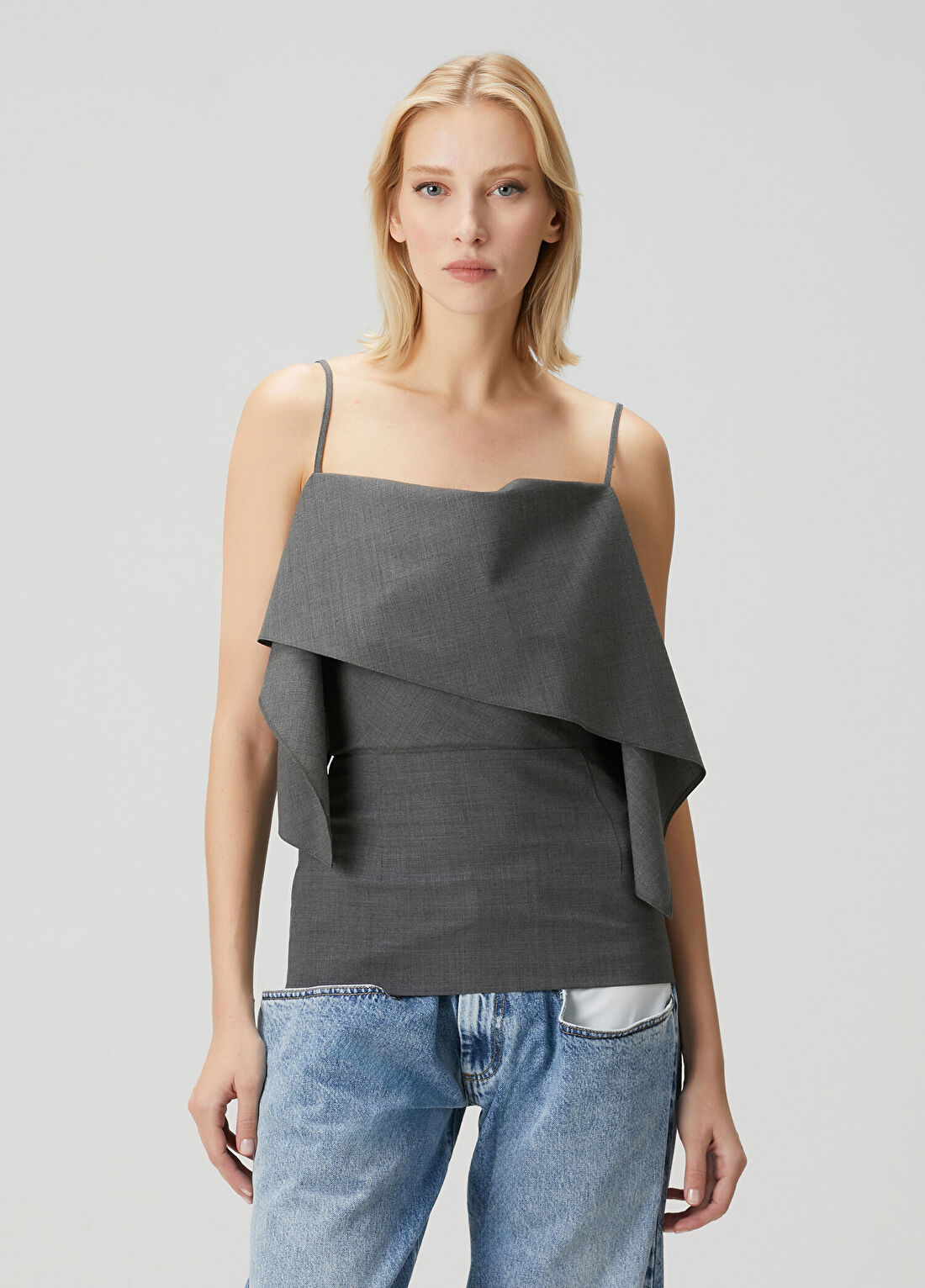 MM6 Maison Margiela Gri Bluz