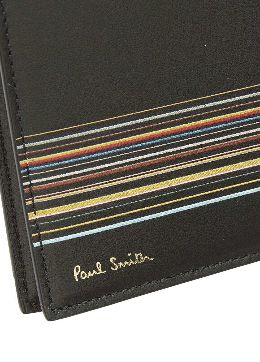 Paul Smith Çok Renkli Siyah Erkek Deri Cüzdan görsel 4