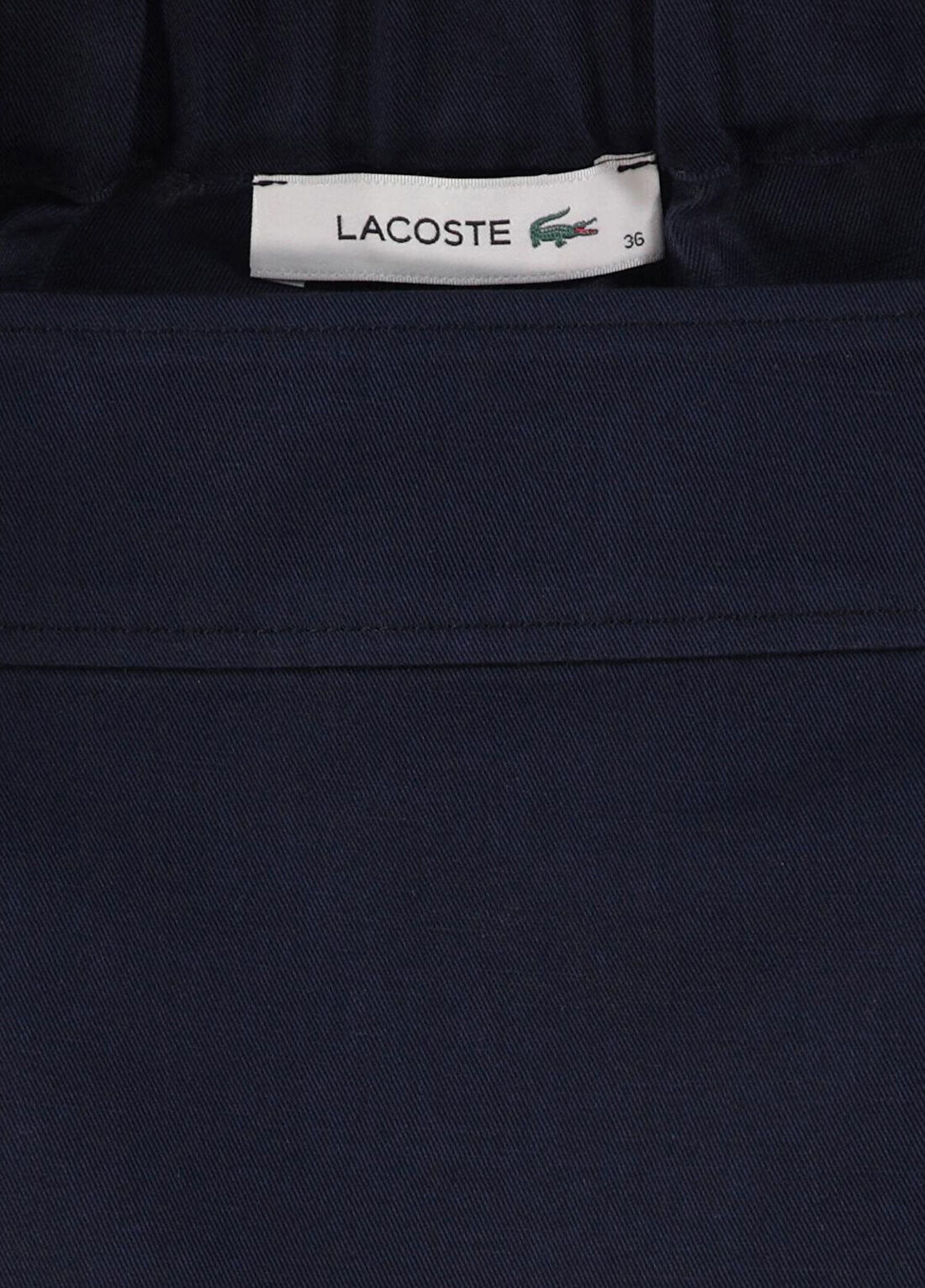 Lacoste Lacivert Classic Fit Kadın Mini Şort Etek görsel 4