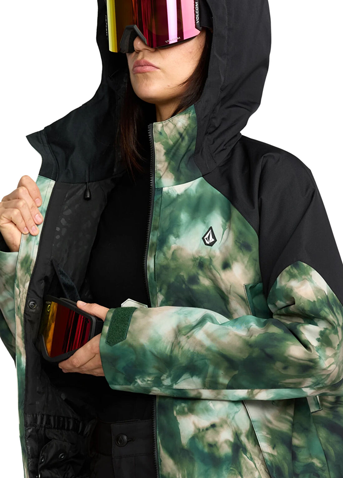 Volcom Agate Grn Yeşil Kadın Snowboard Mont görsel 3