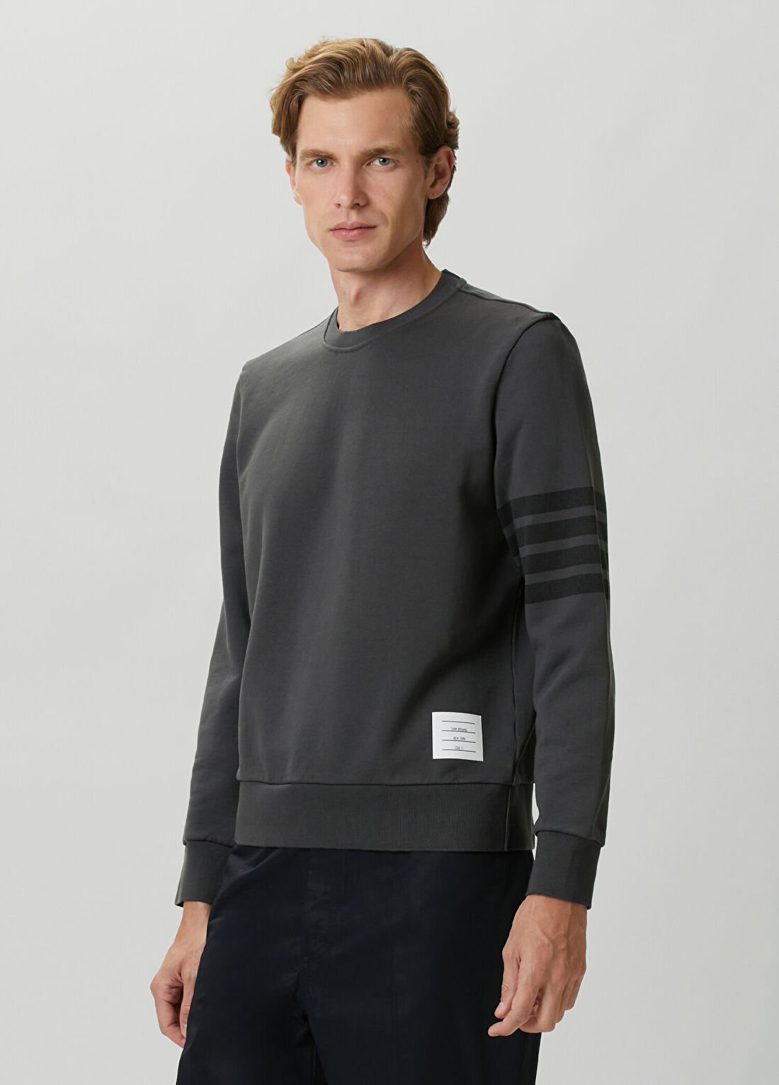 Thom Browne Gri Sweatshirt görsel 3