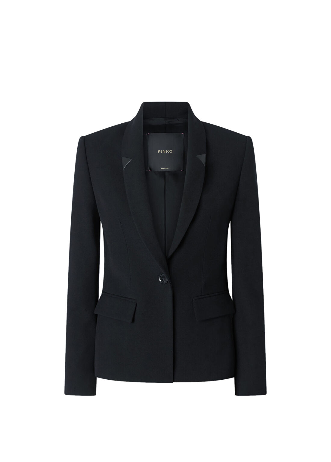 Pinko Gıappone Siyah Slim Fit Kadın Ceket
