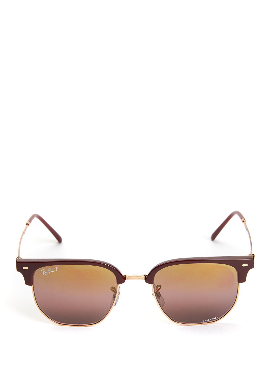 Ray-Ban Rose Gold Dikdörtgen Formlu Erkek Güneş Gözlüğü