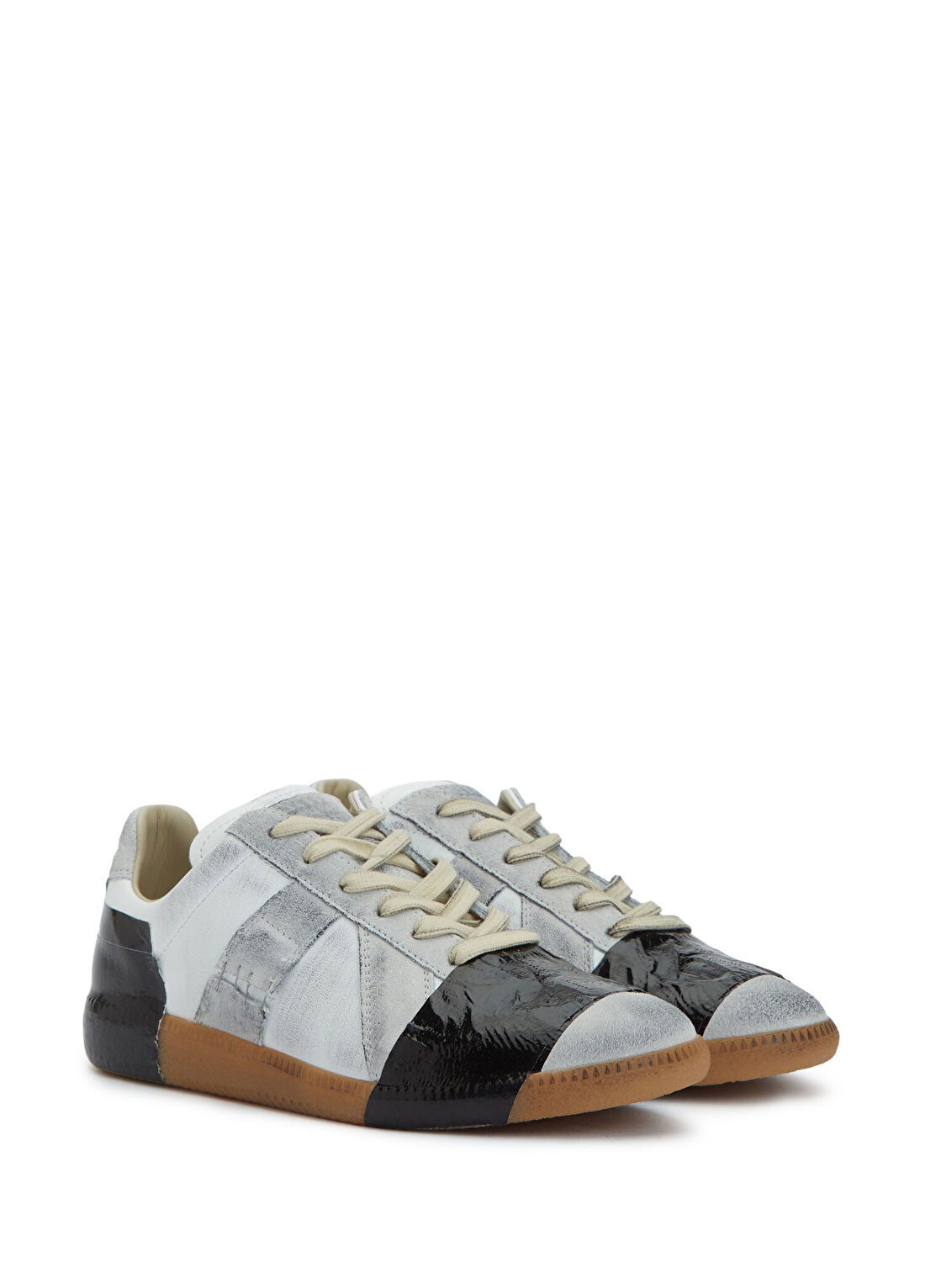 Maison Margiela Replica Beyaz Kadın Deri Sneaker görsel 2