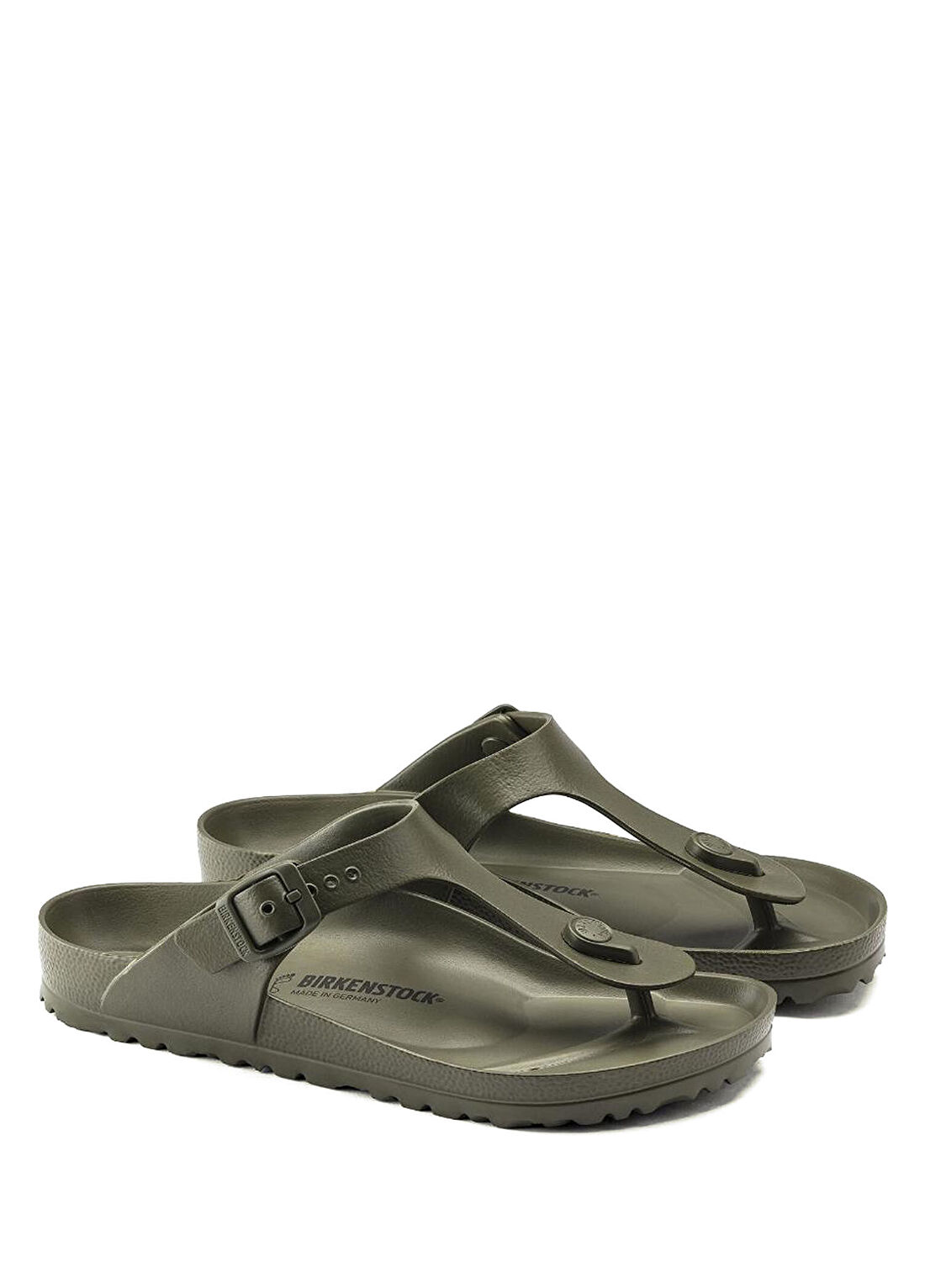 Birkenstock Gizeh Essentials Haki Erkek EVA Terlik görsel 4