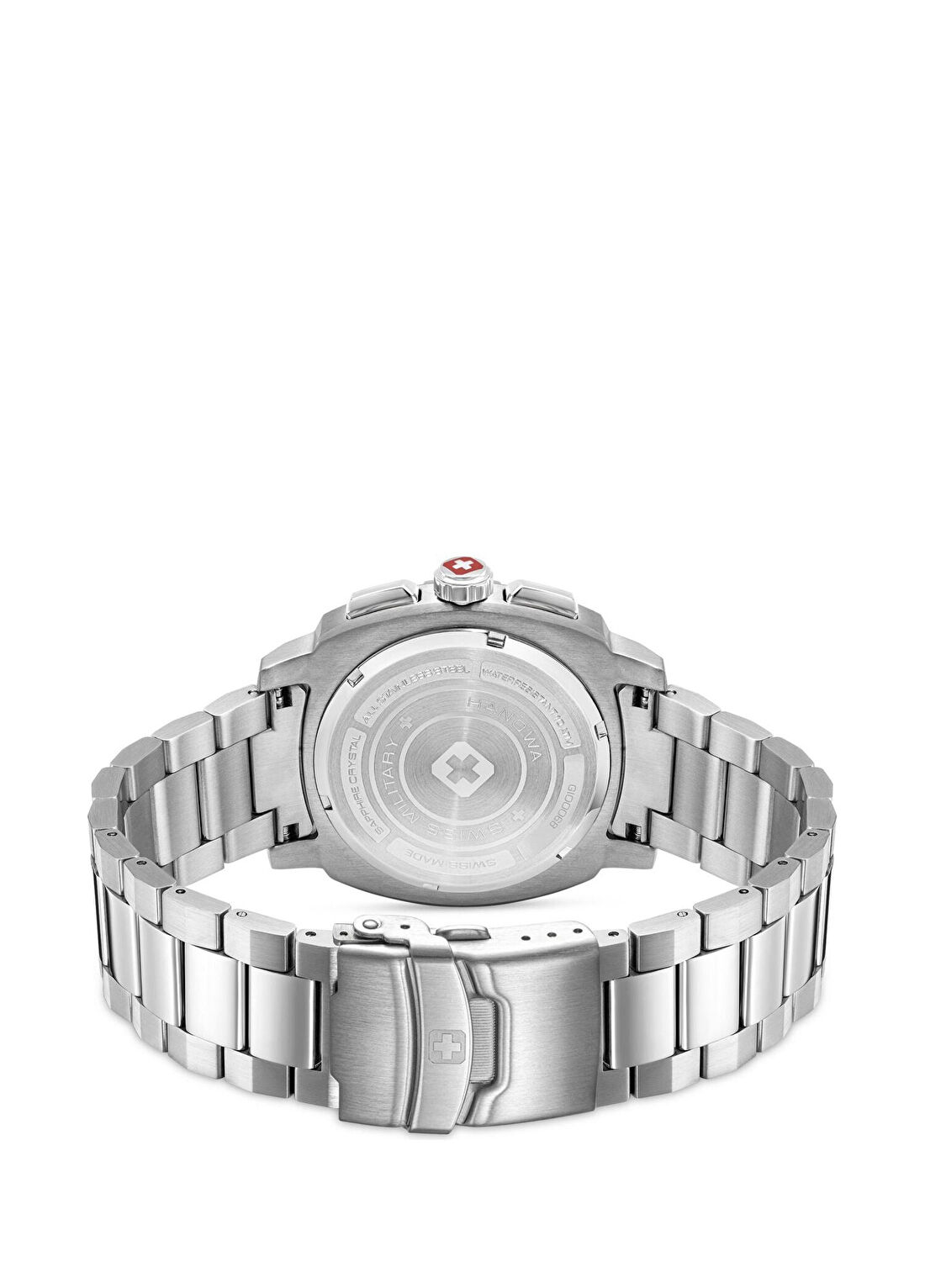 Swiss Military Hanowa SMWGI0006803 Gri Çelik Erkek Kol Saati görsel 3