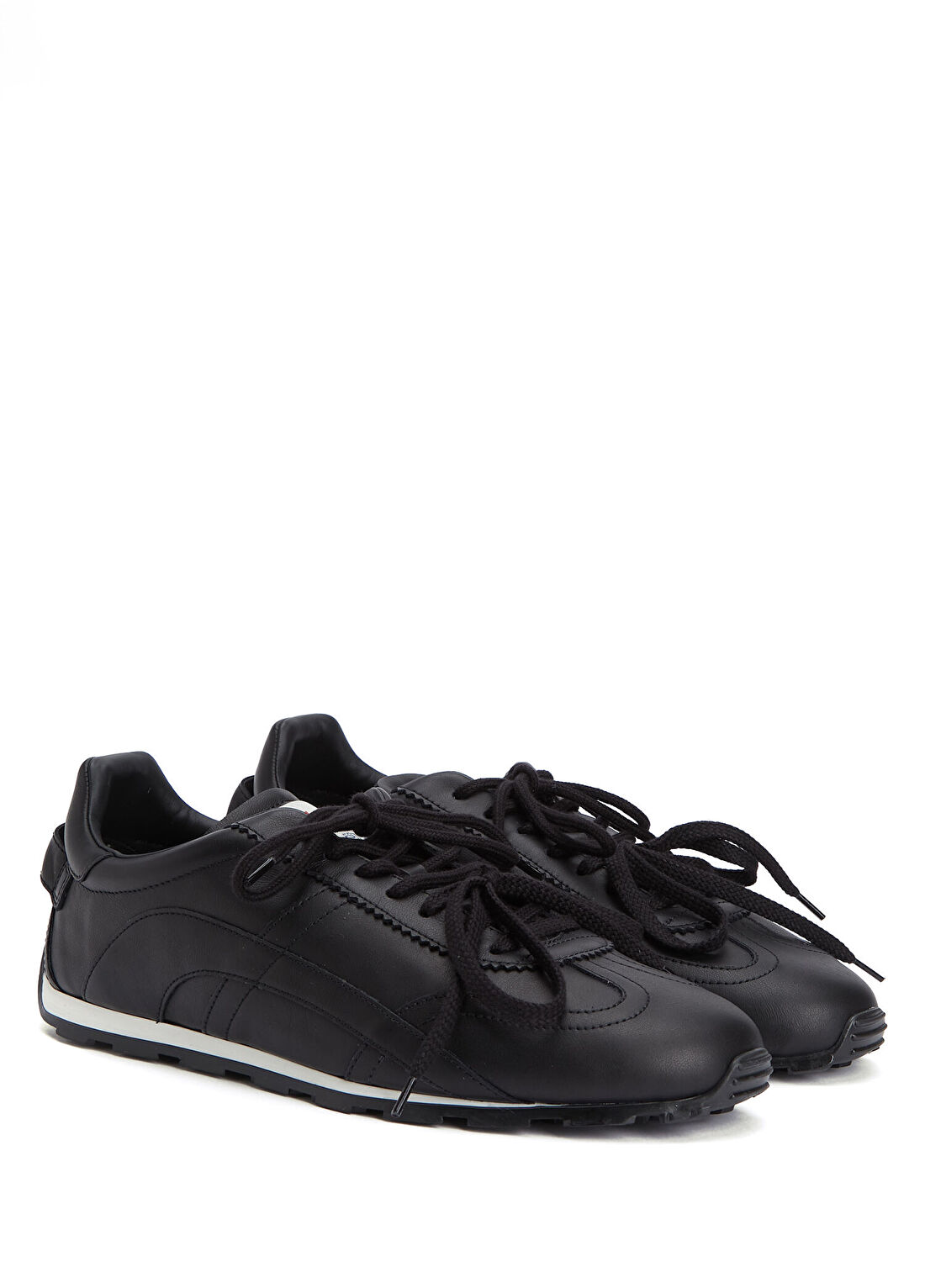 Dsquared2 Siyah Erkek Deri Sneaker görsel 2