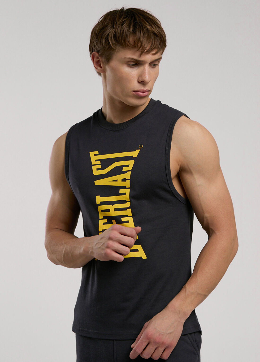 Everlast Ever Classics Regular Füme Erkek Spor Atlet görsel 2