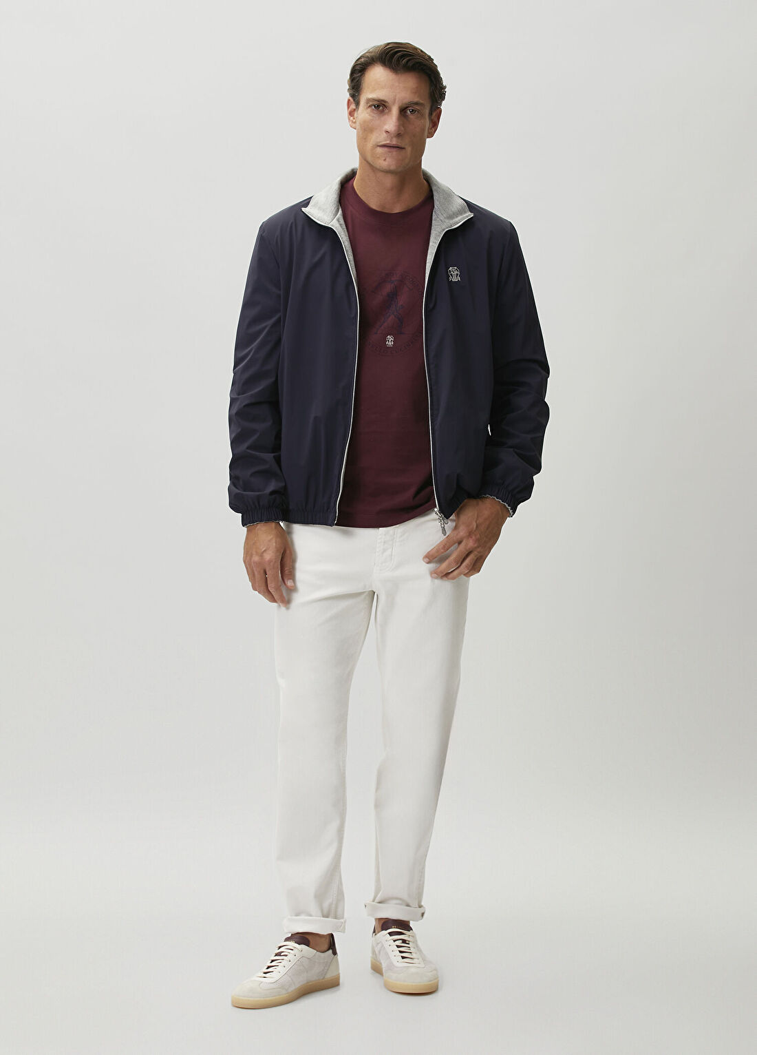 Brunello Cucinelli Ekru Jean Pantolon