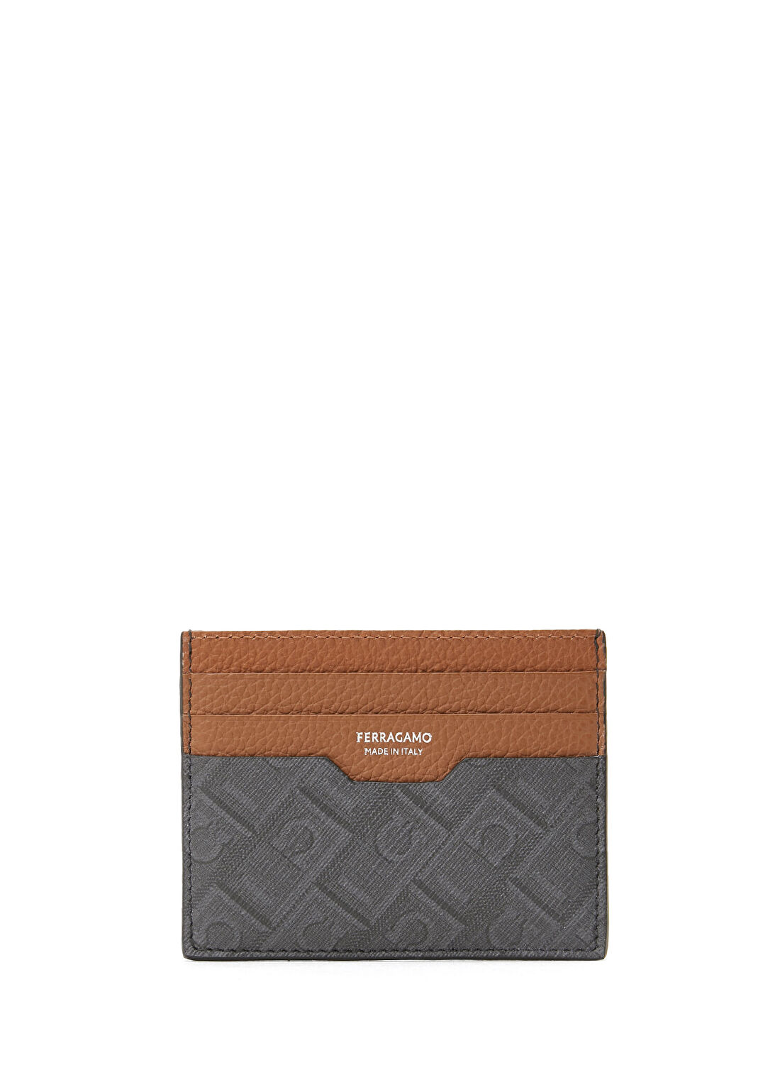 Ferragamo Gri Erkek Kartlık