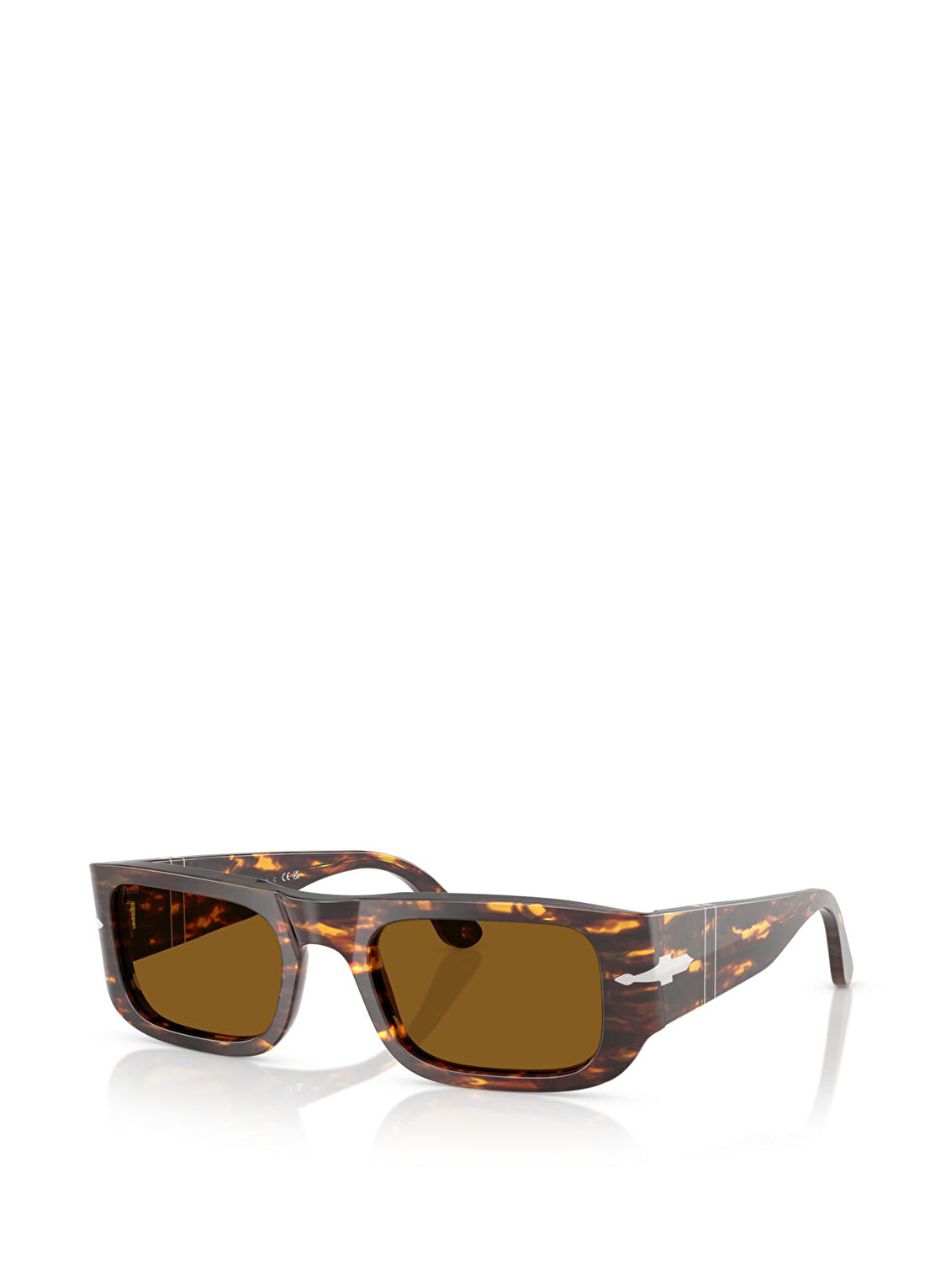 Persol PO3362S Kahverengi Sarı Unisex Güneş Gözlüğü görsel 2