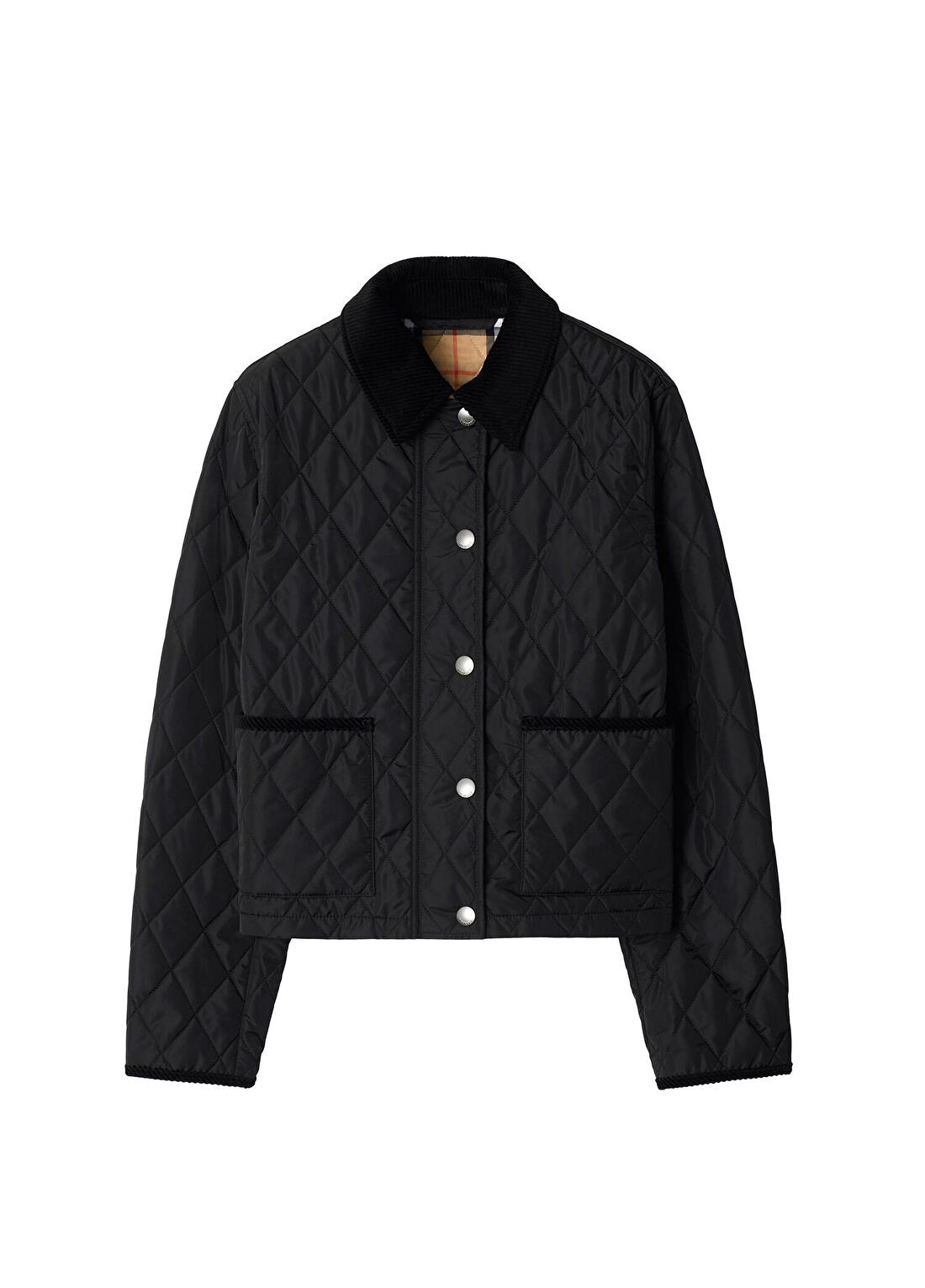 Burberry Siyah Kadın Mont