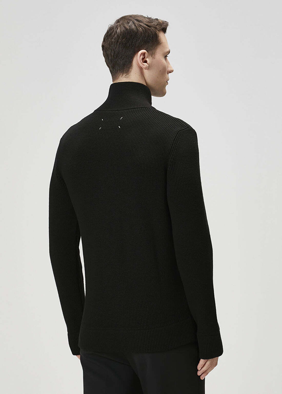 Maison Margiela Siyah Triko Hırka görsel 4