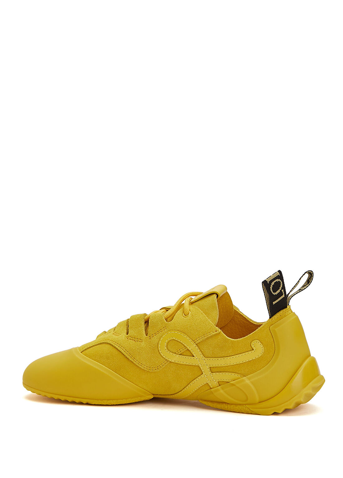Loewe Grip Sarı Kadın Süet Sneaker görsel 3