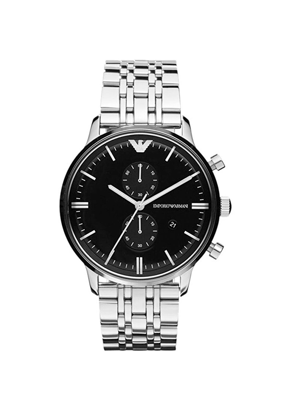Emporio Armani AR0389 Metalik Gri Erkek Kol Saati